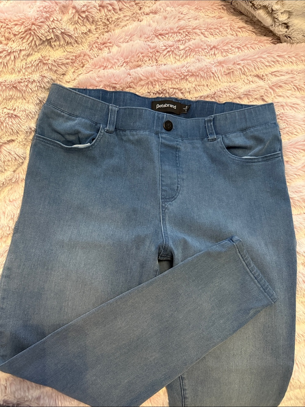 Betabrand Light Blue Women's Jeans